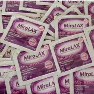 MiraLAx single dose packets expire 5/24/23 Get 60+ packets